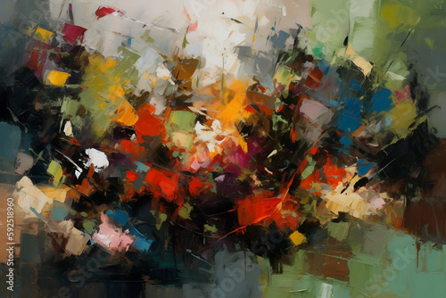 abstract background Generative AI