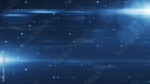 Abstract blue technology back ground.