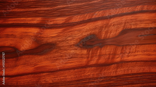 Exotic Padauk Wood Texture Wooden Background - generative ai photo