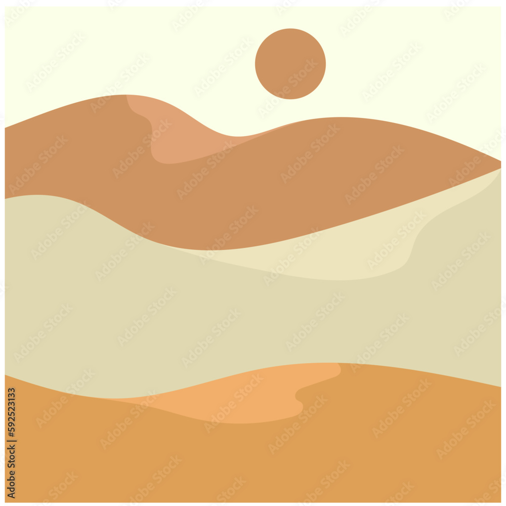 Mountain Wall Art Illustration Mountain Wall Art Illustration