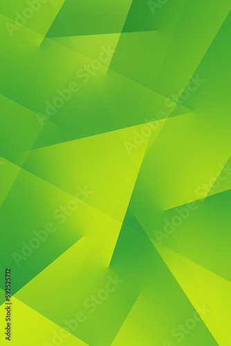Abstract green background with triangles. Can be used for presentation, web design, brochure, flyer.