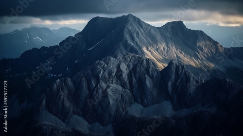 sunrise over the mountains