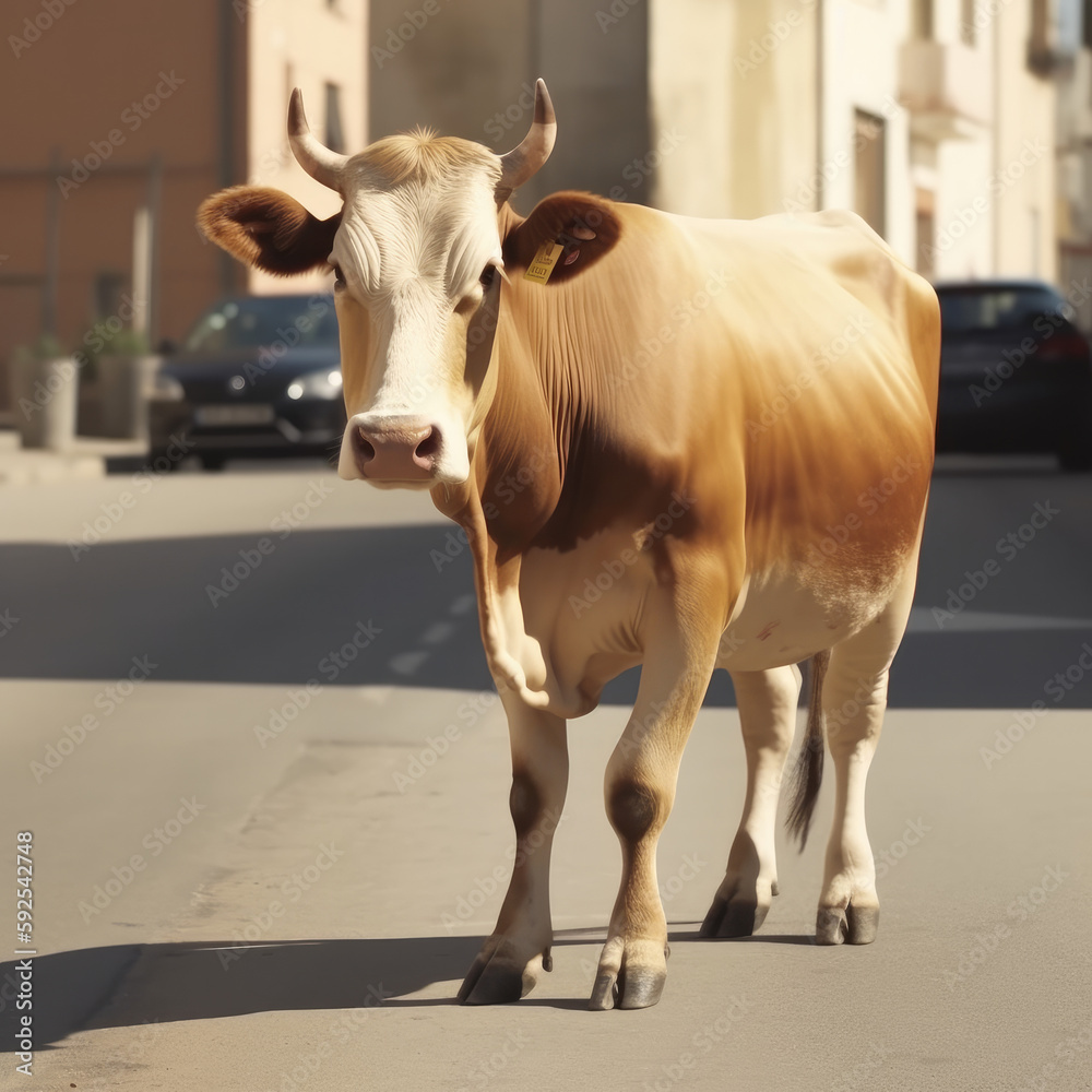 cow in a field