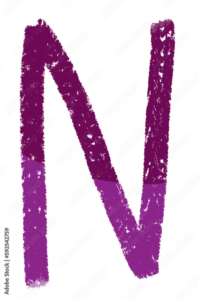 A-Z english font drawing