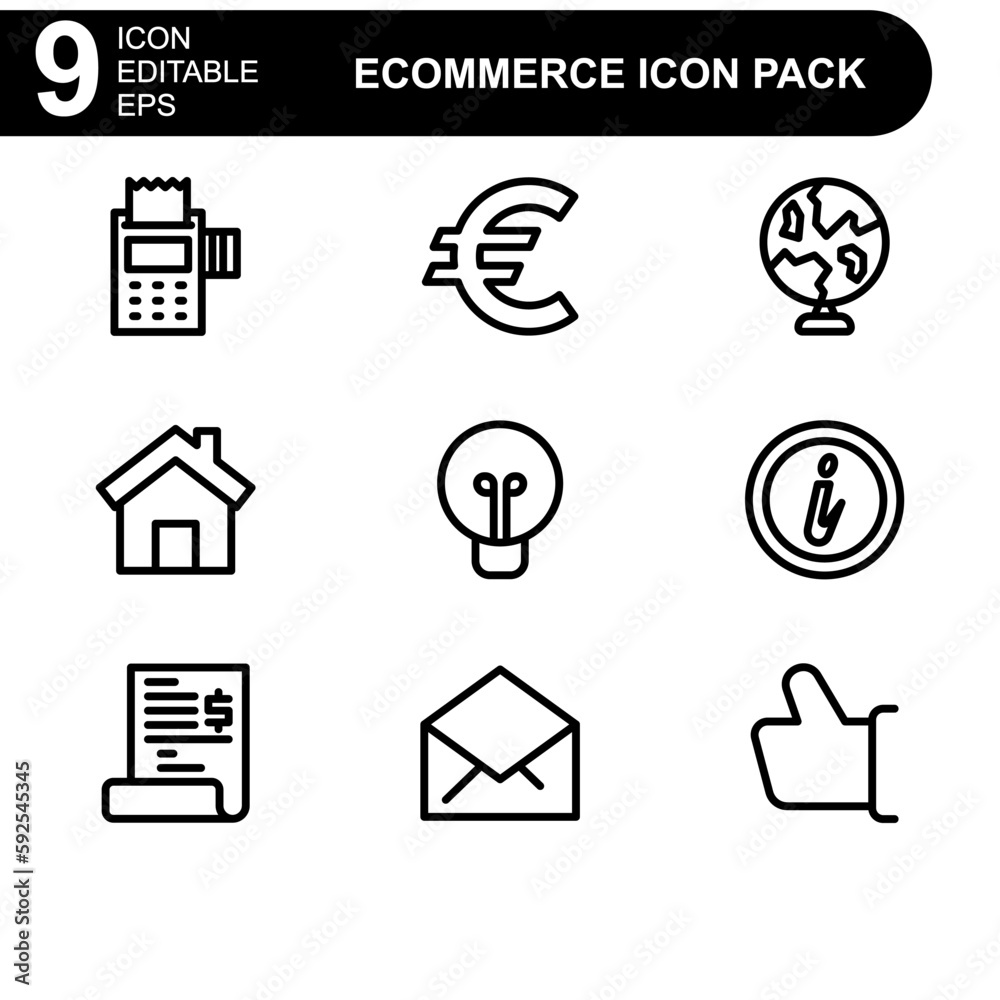 e commerce icon or logo isolated sign symbol vector illustration - high quality black style vector icons e commerce icon or logo isolated sign symbol vector illustration - high quality black style vector icons