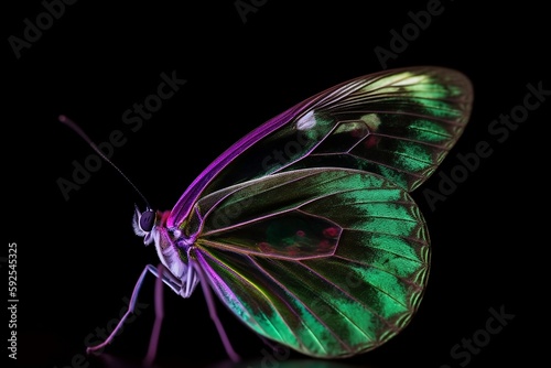 Colorful butterfly background