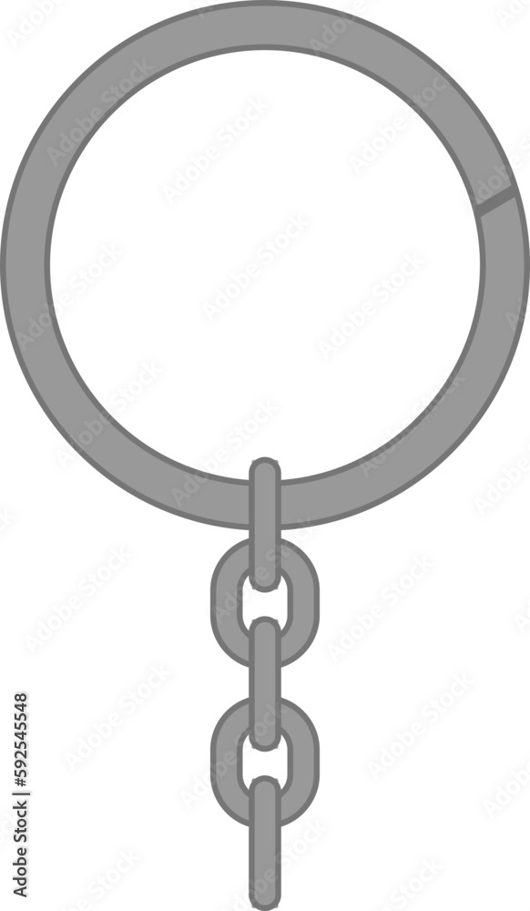 clasp key ring vector illustration clasp key ring vector illustration