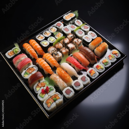 sushi, food, fish, japanese, rice, salmon, seafood, roll, meal, dinner, raw, japan, plate, healthy, gourmet, fresh, maki, dish, tuna, white, set, traditional, sashimi, asia, eat