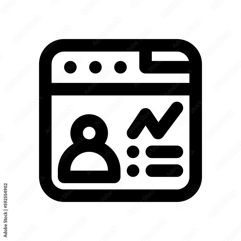 data line icon