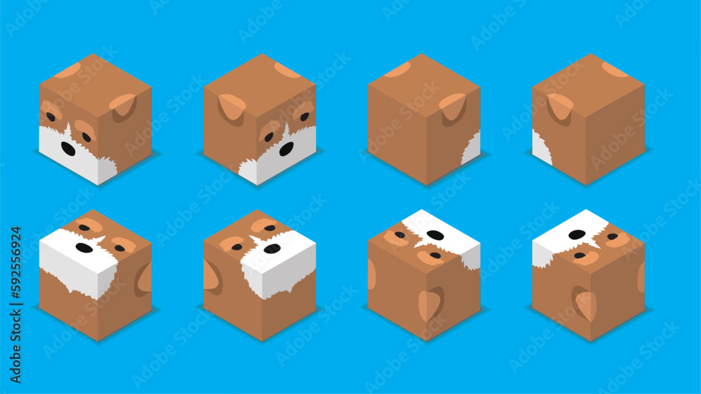 Animal Dice 3D Character Animal Dog Wire Fox Terrier Cartoon Vector
Animal Dice 3D Character Animal Dog Wire Fox Terrier Cartoon Vector