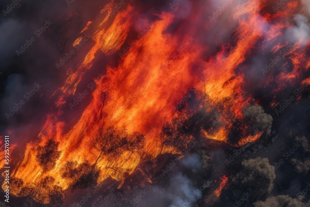 a wildfire, forest fire, bushfire, wildland fire or rural fire is an unplanned