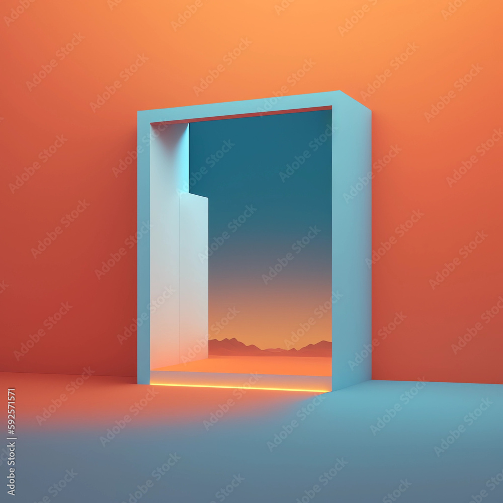 Minimalistic Background Generated by AI Minimalistic Background Generated by AI