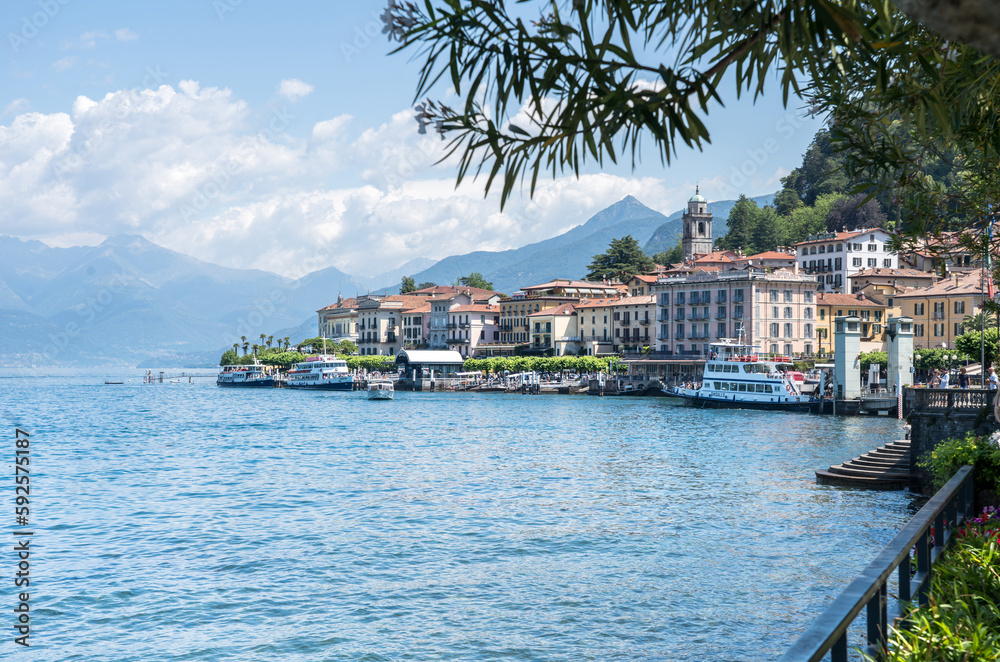 Bellagio village on the Como lake, Italy