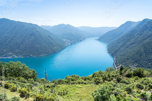 Fotomural Lago di Como (Lake Como) - panorama view