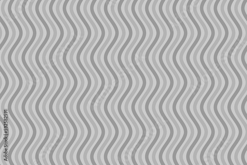 Pastel grey water wave stripes repeating pattern background vector. Abstract wavy lines fabric pattern. Vertical optical illusion curve strips. Wall and floor ceramic tiles pattern.