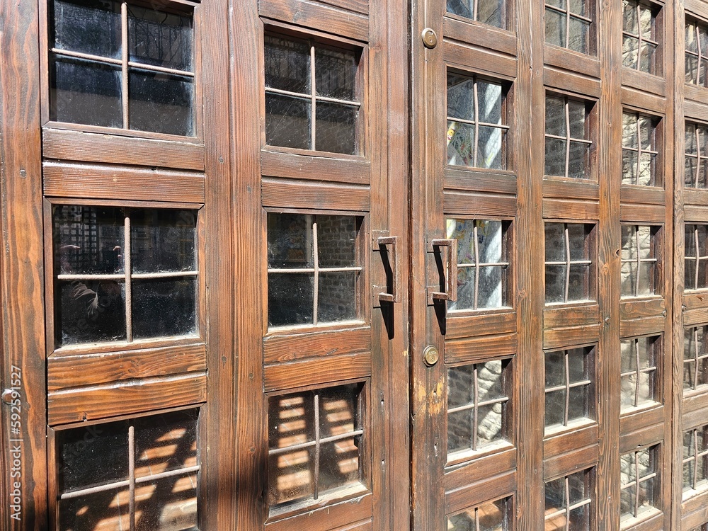 Fototapeta premium beautiful old doors in Italy