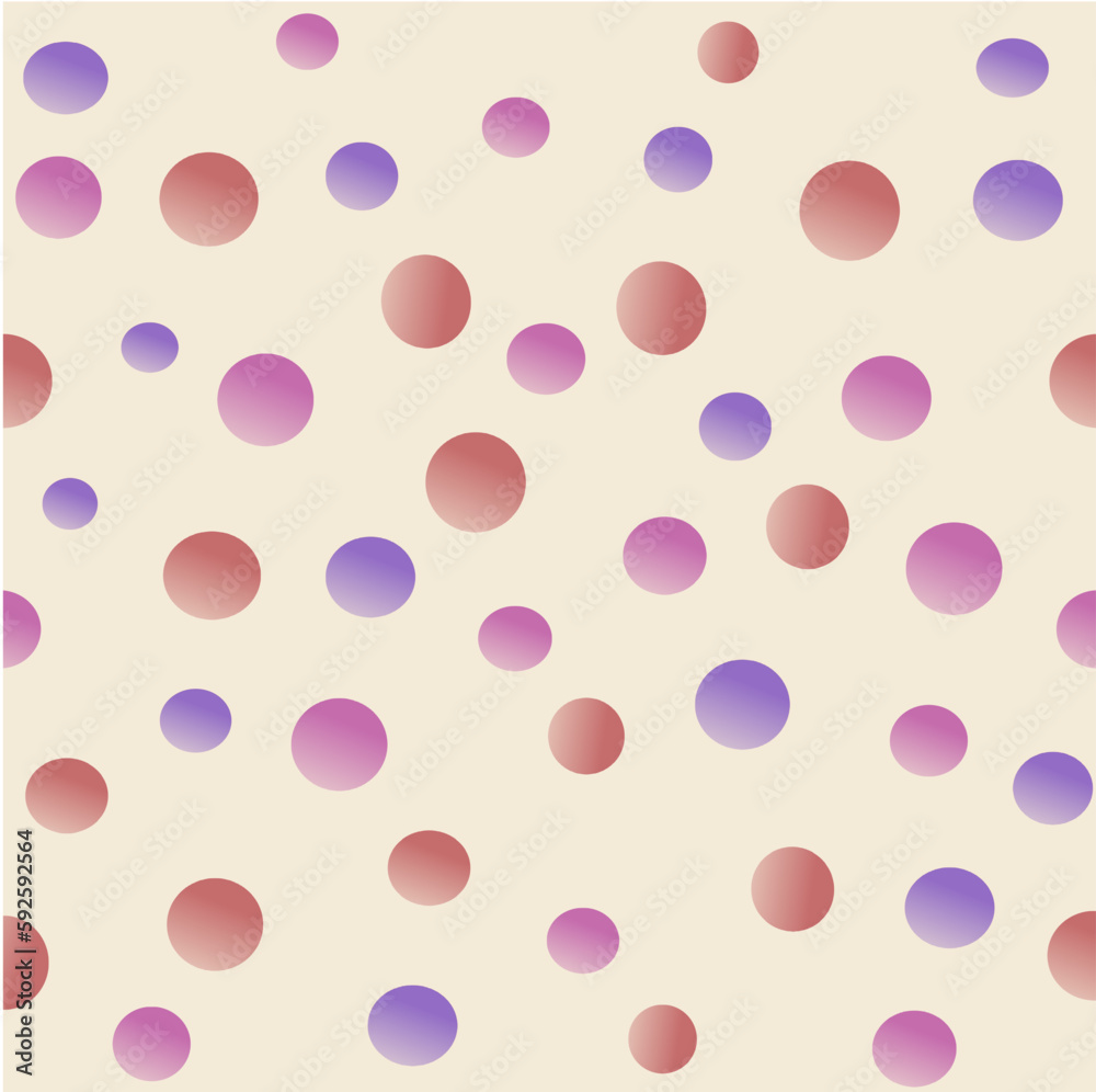 seamless  pattern with circle, vector design