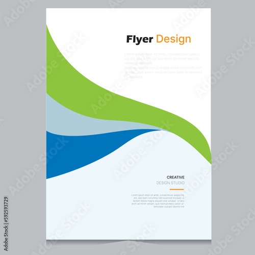 Cover design for annual report and business catalog, magazine, flyer or booklet. Brochure template layout. A4 cover vector EPS-10