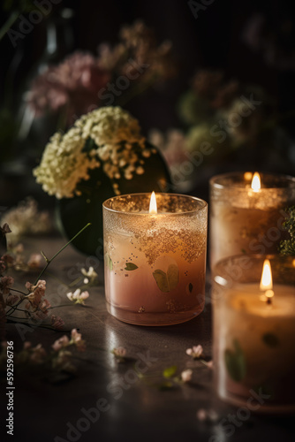 Enchanting Aromas and Lavish Flowers in a Dark and Dreamy Space