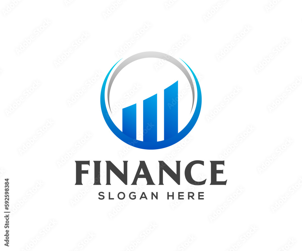Business finance logo design. Finance logo design vector illustration Business finance logo design. Finance logo design vector illustration