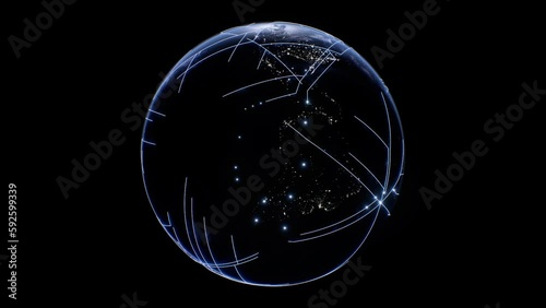  Earth Network Formation - Global Connections