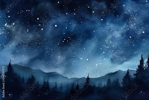 starry night sky © Bulder Creative