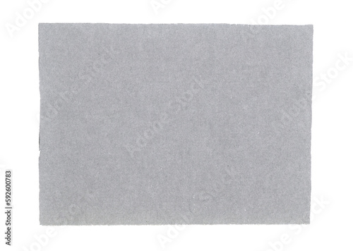 blank gray piece of paper