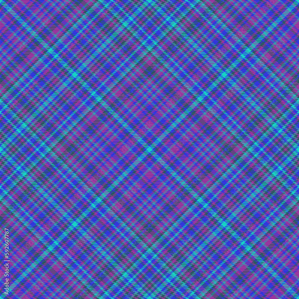 Texture background seamless. Plaid pattern tartan. Vector textile check fabric.