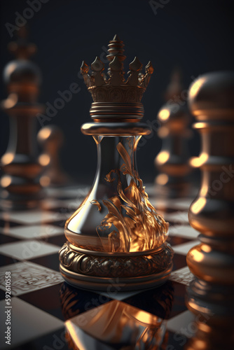 Credible_chess_cinematic_lighting_beautiful_bright_hyper realist