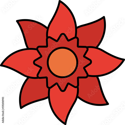 Flower which can easily edit or modify

