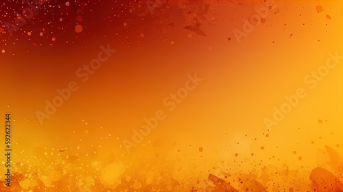 Yellow orange brown abstract background. Gradient. Ocher color background with space for design