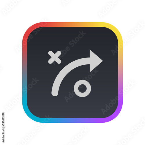 Strategy - Pictogram (icon) 
