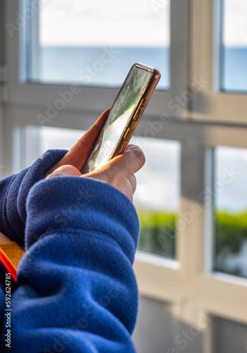 Obraz na płótnie Chatting with you w salonie