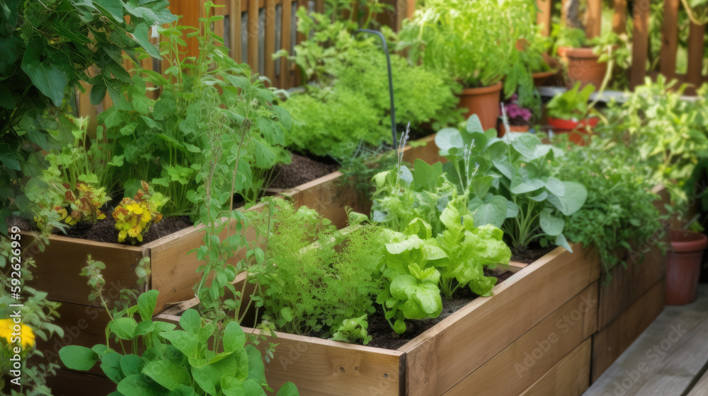 Sustainable Outdoor Organic Eco Friendly Gardening