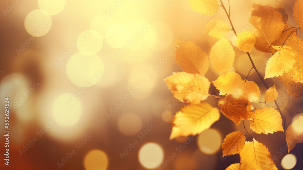 Autumn leaves background. Illustration AI Generative. Autumn leaves background. Illustration AI Generative.