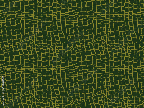 Animal print background. Reptile skin seamless pattern.