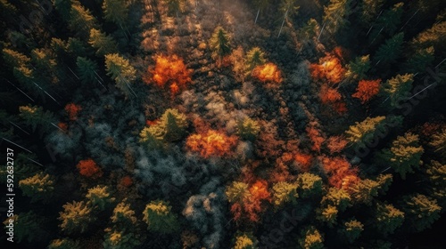 Forest Fire, Generative AI