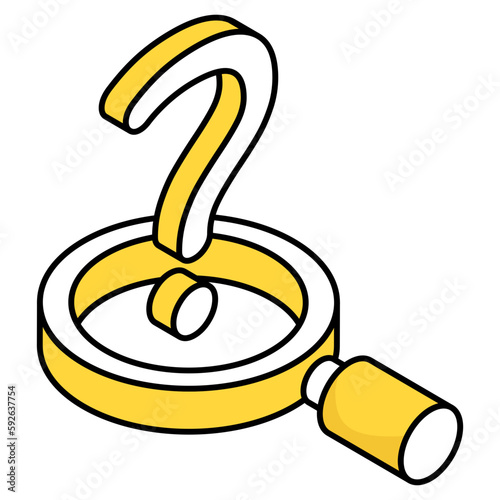 An icon design of unknown research 