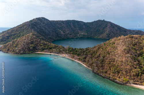 Fototapeta Naklejka Na Ścianę i Meble -  the natural beauty of Satonda Island