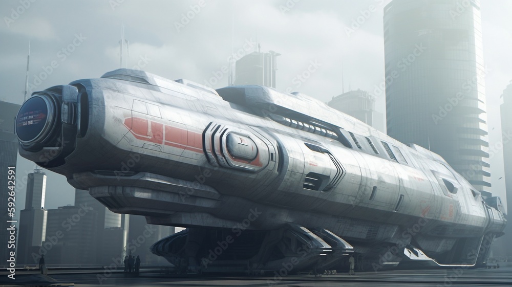 Ai Generative Spaceship Ai Generative Spaceship