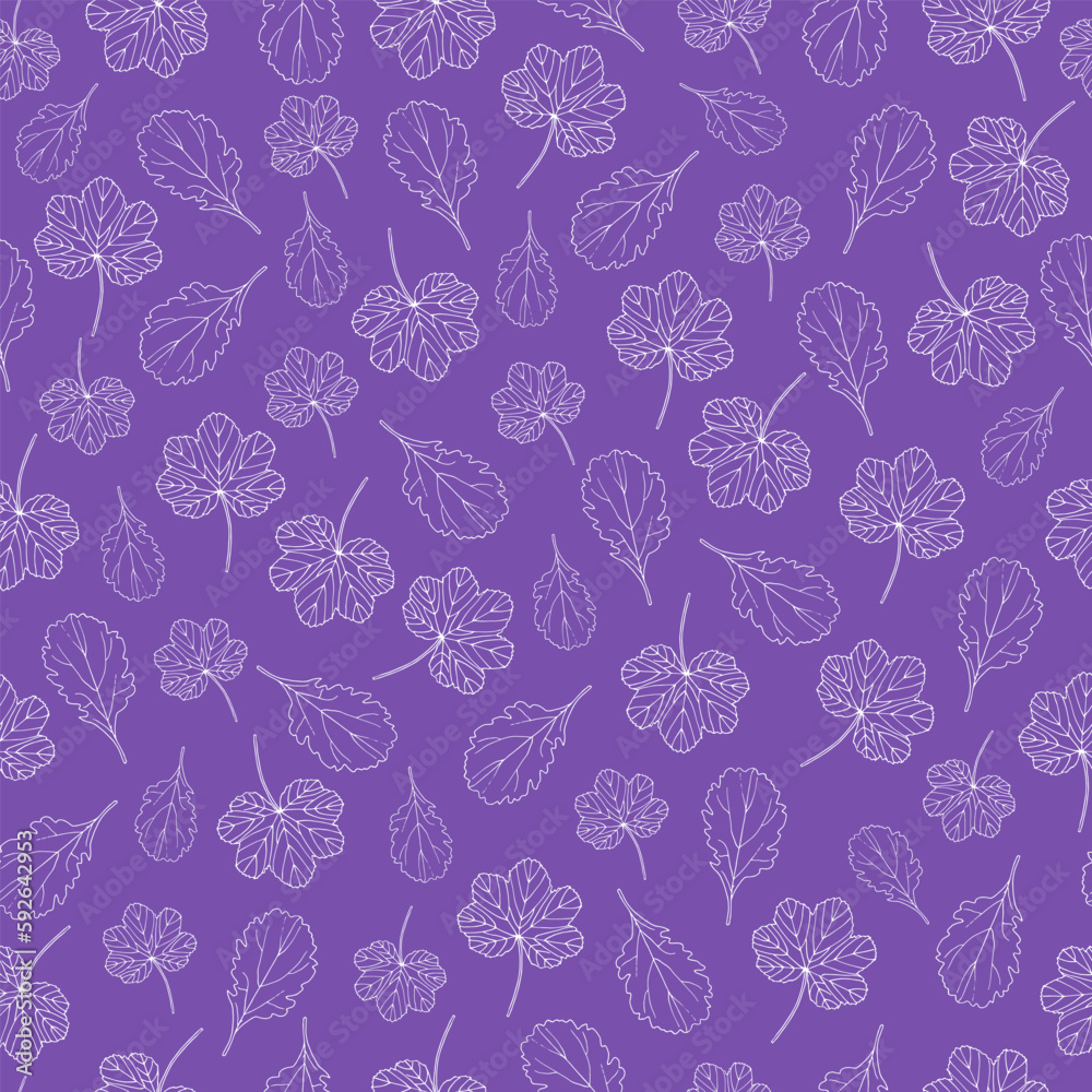 Beautiful carved leaves. Seamless texture for your design. Hand-drawn background of openwork leaves. Beautiful carved leaves. Seamless texture for your design. Hand-drawn background of openwork leaves.