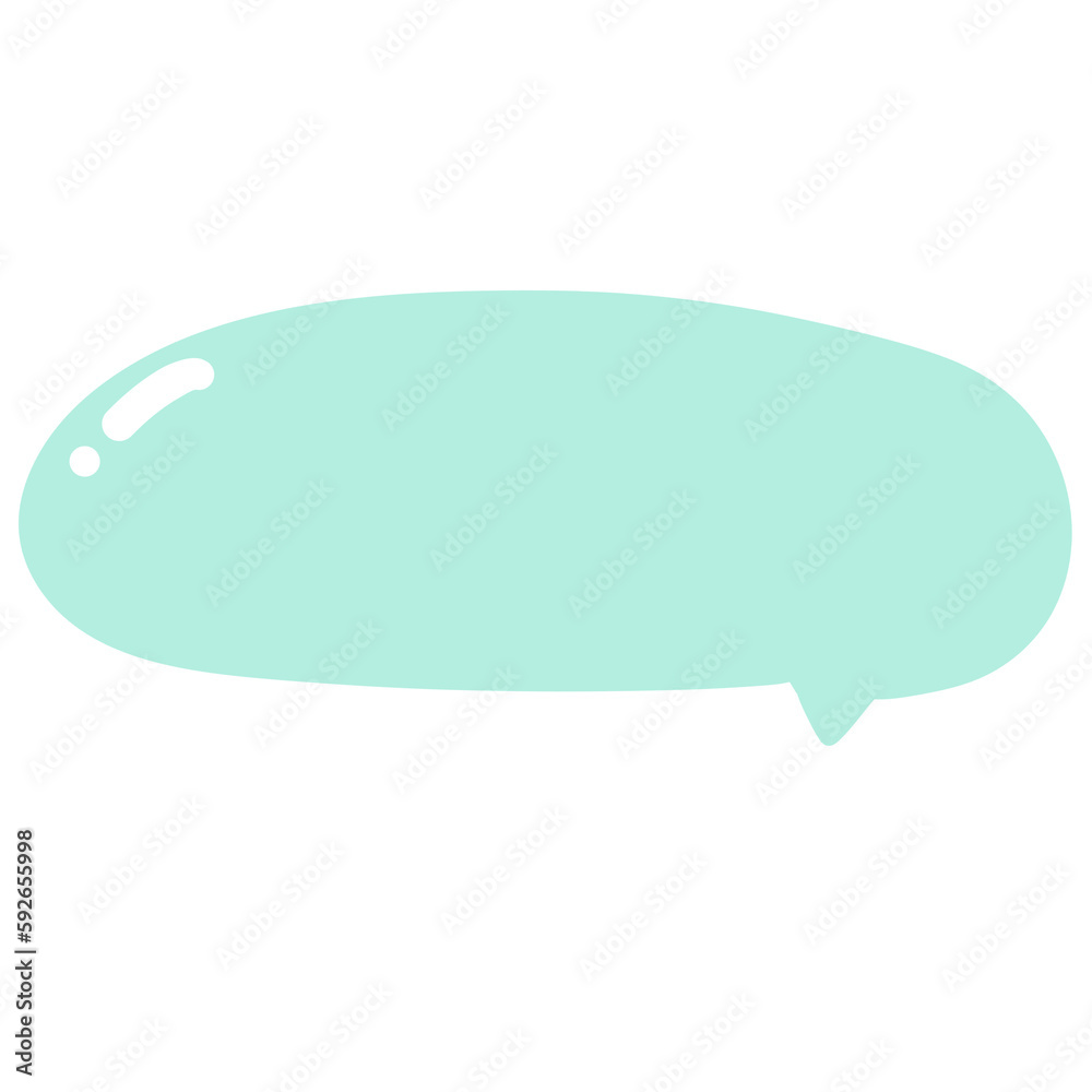 Green speech bubble Green speech bubble