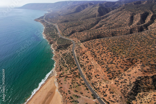 Aghroud Beach - Summer in Morocco beautiful place for vacation