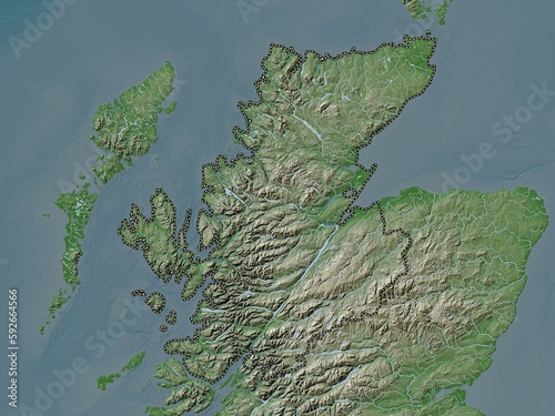 Highland, Scotland - Great Britain. Wiki. No legend