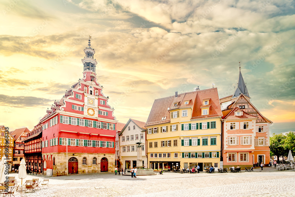 Altstadt, Esslingen, Deutschland 