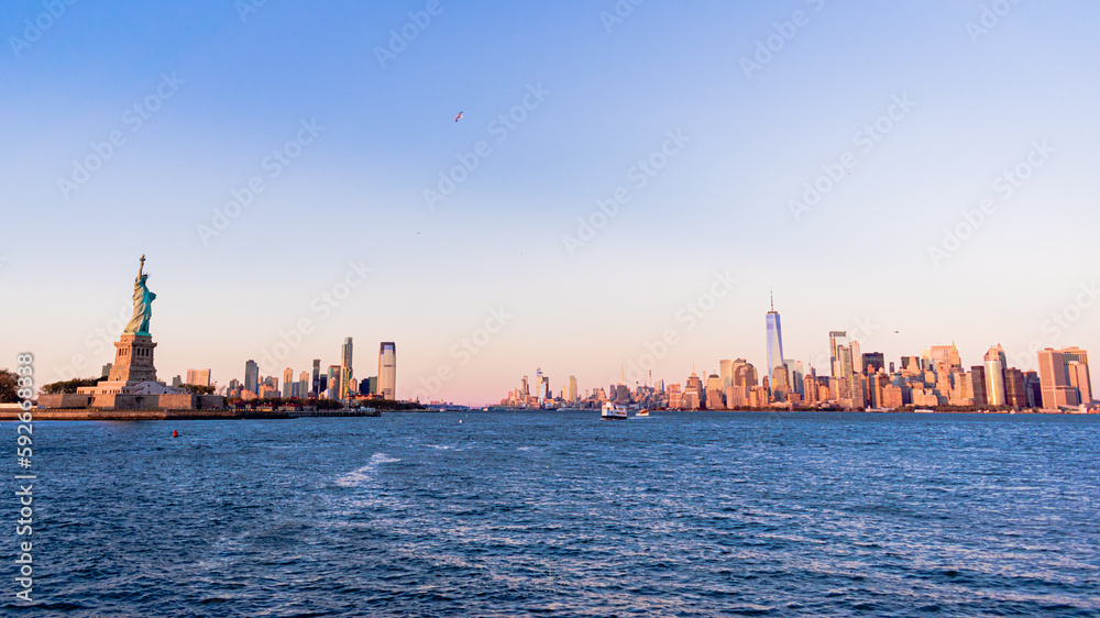 Fototapeta premium Panorámica de New York