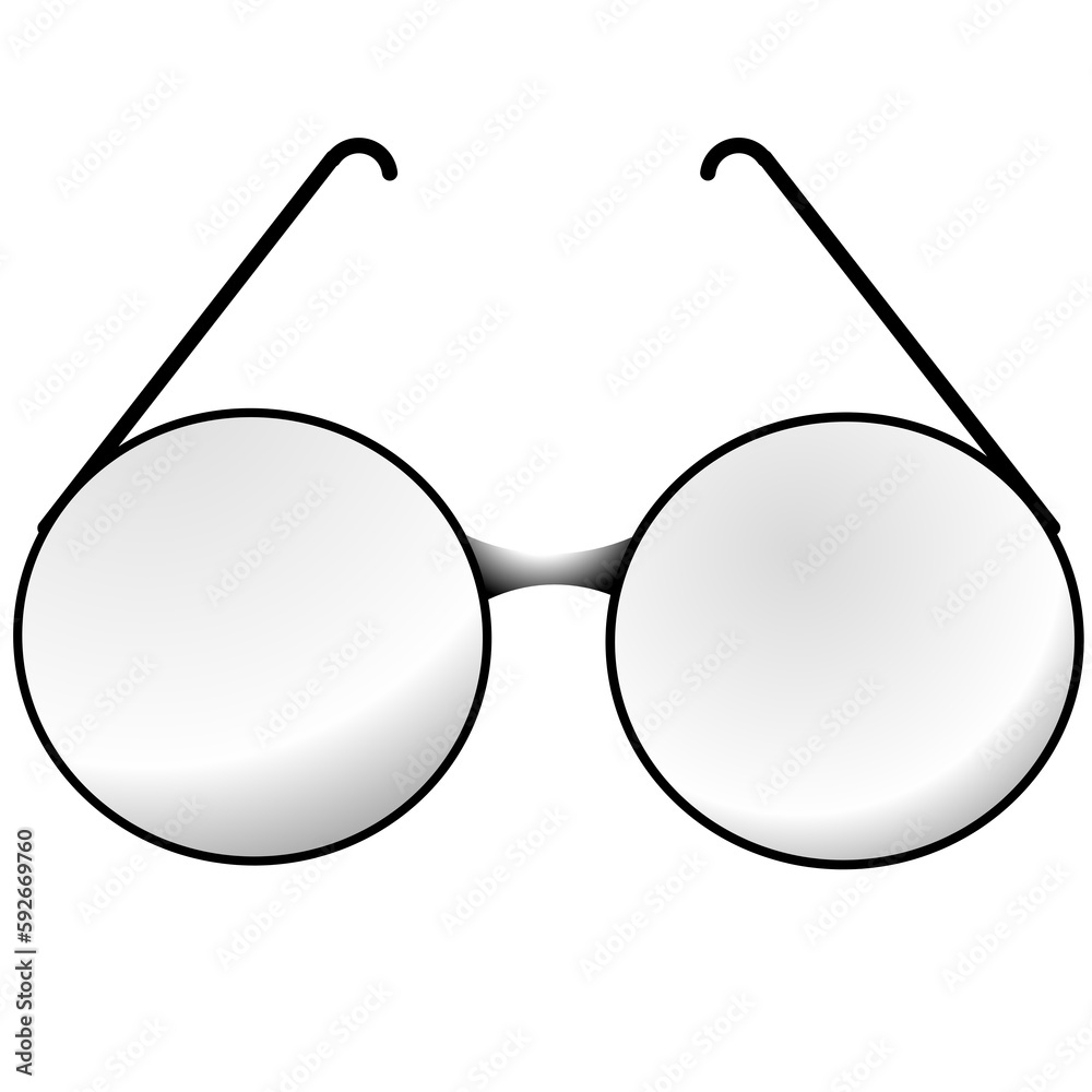 glasses isolated on white glasses isolated on white