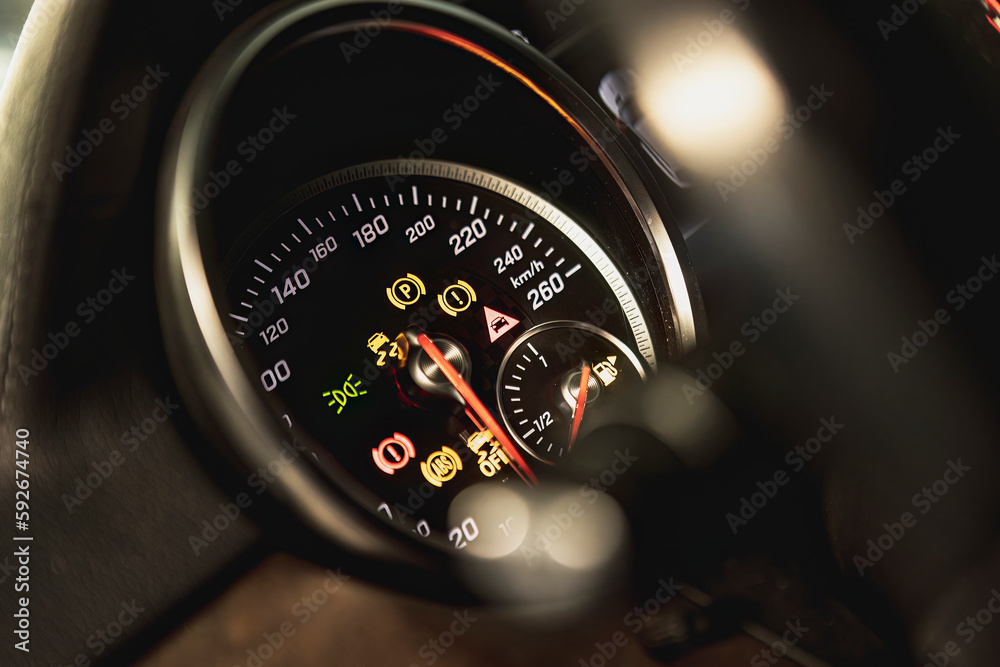 car dashboard lights not on