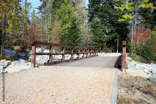 A route for cyclists and hikers around the Tatra Mountains.