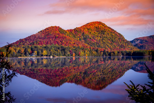 Lac-Superieur, Mont-tremblant, Quebec, Canada